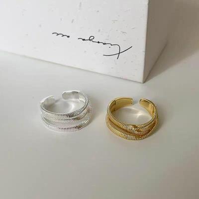 Elegant Multi-Layer Open Ring - Trendy, Luxurious, and Stylish Women's Accessory