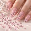 1440 PCS / Set Mini Flat Bottom Sparkling Diamond Nail Jewelry Set