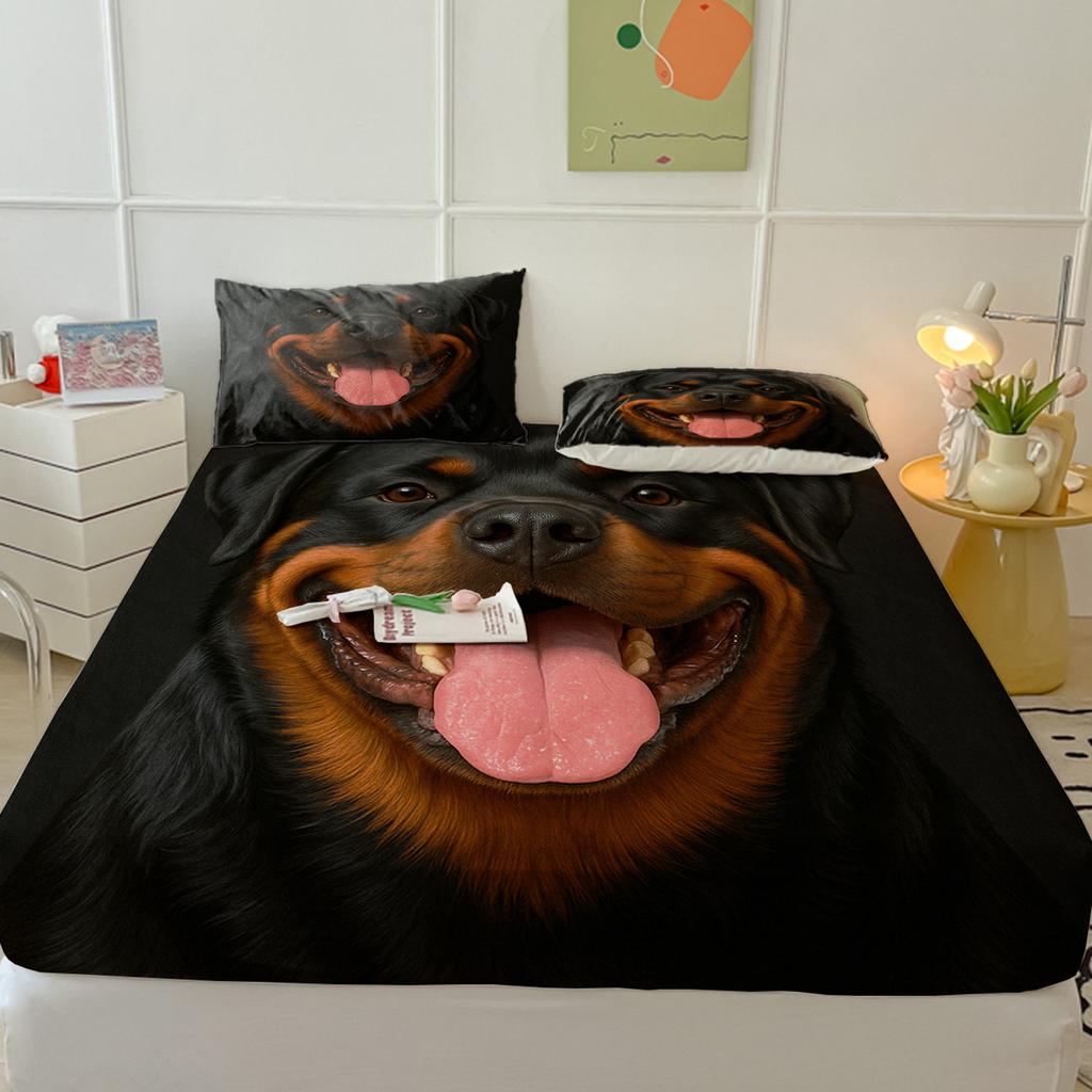 Animal Mattress Protective Cover Protective Cover Three-Piece Set, Digital Printing