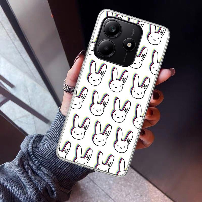 Bad Bunny X100pre Phone Case For Xiaomi Redmi Note 15 14 14S 13 12S 12 Pro Plus 11S 11 10S 10 4G Cover 11E 11T 5G Print Fundas R