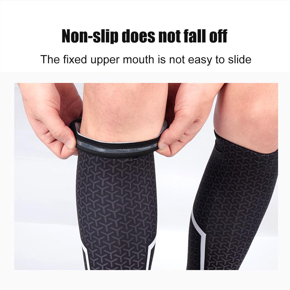 Aktywne rękawy kompresyjne na łydki Antypoślizgowe rękawy na nogi Skarpety bez palców Zespół piszczelowy u biegaczy Żylaki Łydka Łydka Sprzęt ochronny na łydki