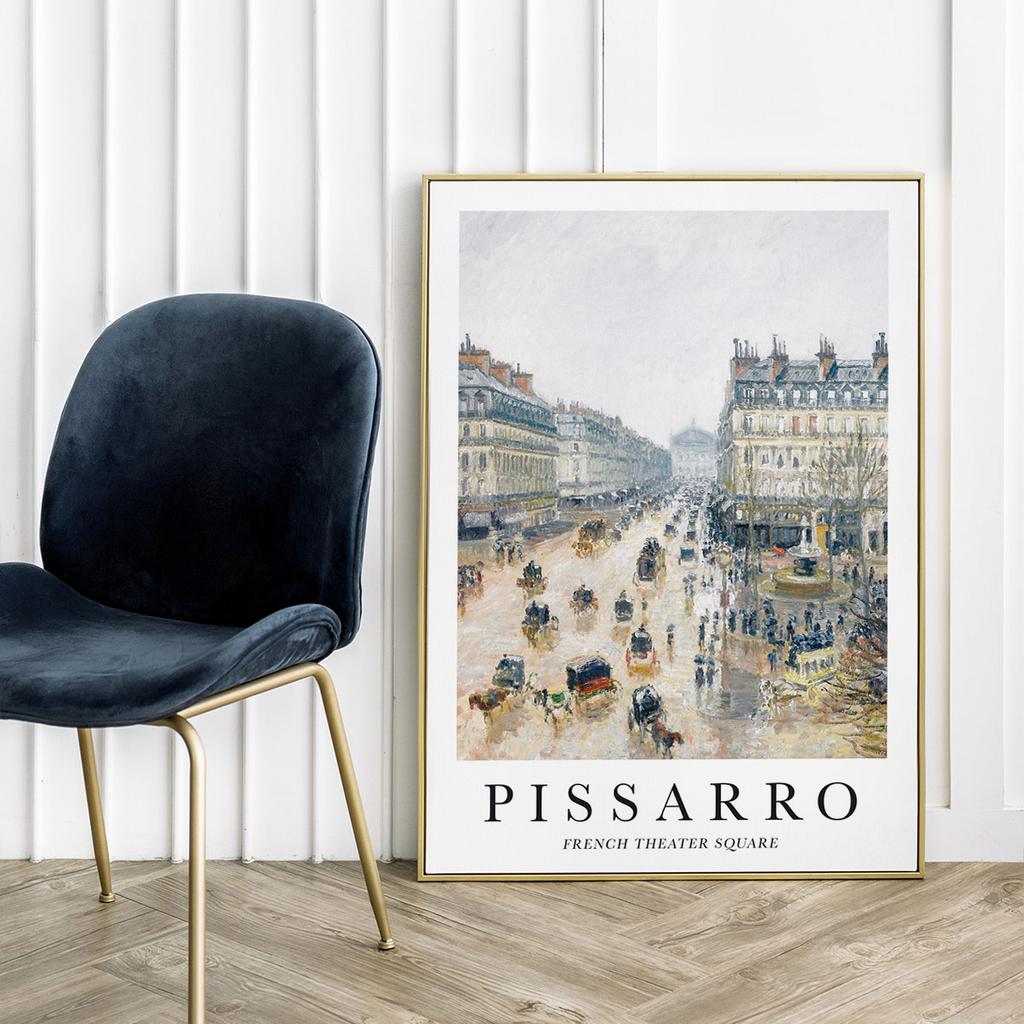 Plakat Pissarro obrazy reprodukcja