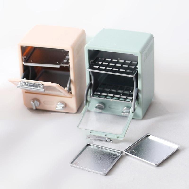 Dollhouse Kitchen Electric Oven Microwave Oven Ins Miniature Food Play Model