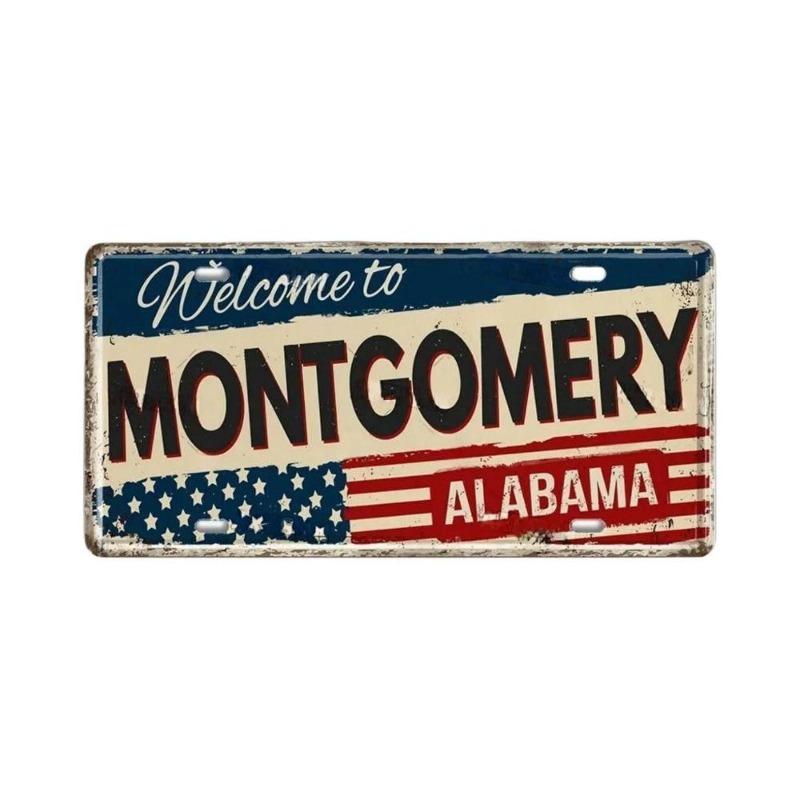 Motorcycle Metal Wall Sign, Garage Bar Decor Plaque 30x15cm