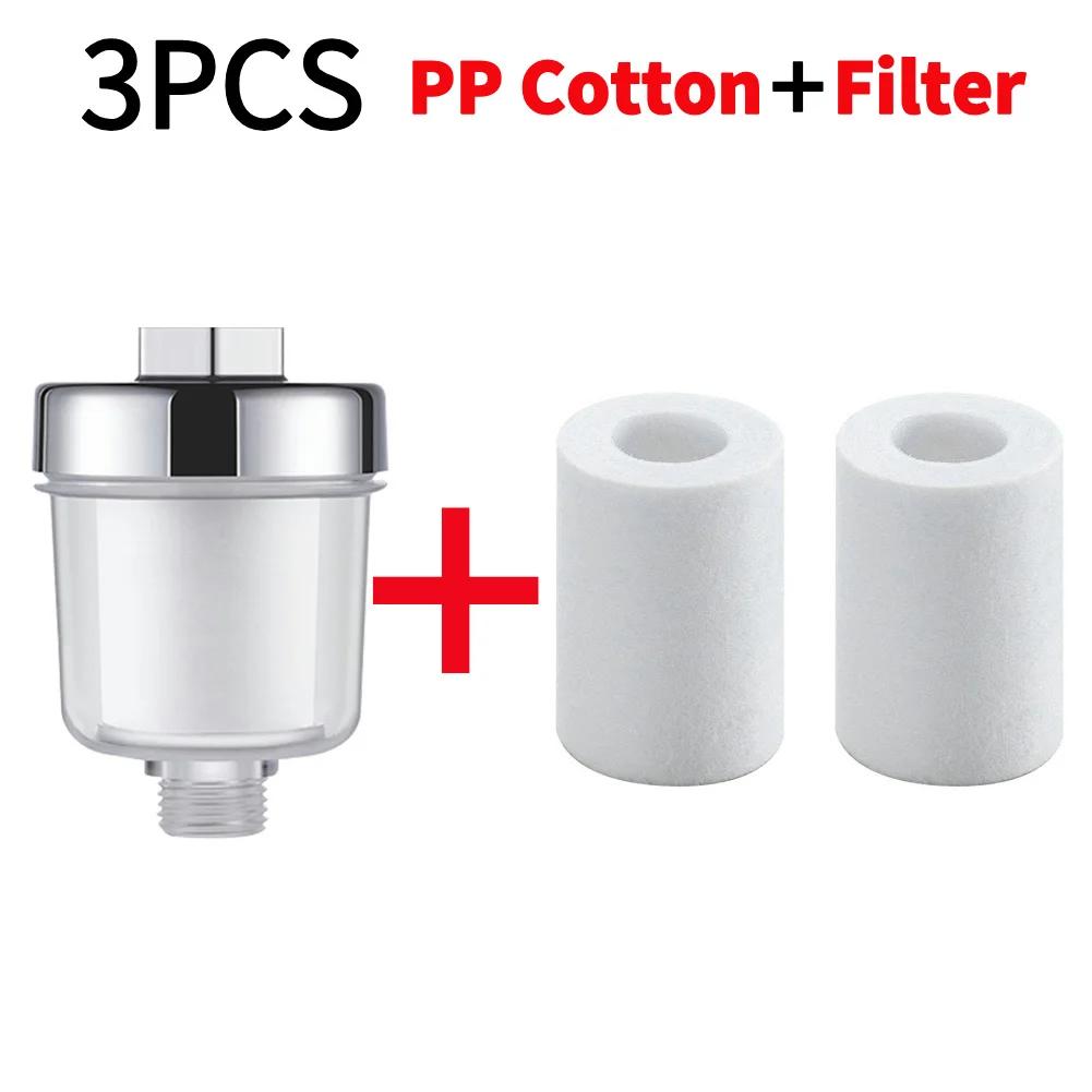 Water Outlet Purifier Kit Universal Faucet Filter Bath Filter Bathroom Filtration System Household Filter PP Cotton High Density