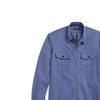 Polo Ralph Lauren Solid Color Front Pocket Zip Shirt Men Shirts Blue MNPOWOV16822715-400