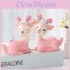 Modern Resin Deer Figurine With Elegant Design For Home Decor And Gift Giving