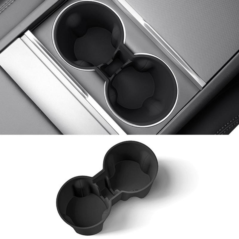 Water Cup Holder Center Console Slot Antiskid Double Hole Support Stand for Ensures Stability and Style in Your Vehicle