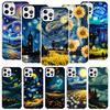 Starry Night Van Gogh Art Phone Case For iPhone 17 Air 16 15 Plus 11 14 Pro Max 13 Mini 12 7 8 + SE Pattern Art Customized Cover