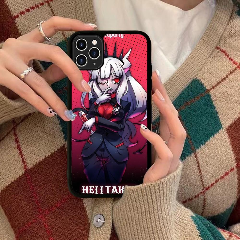 Helltaker Phone Case Silicone PC+TPU For For IPhone 11 12 13 14 15 16 Plus Pro Max Cover