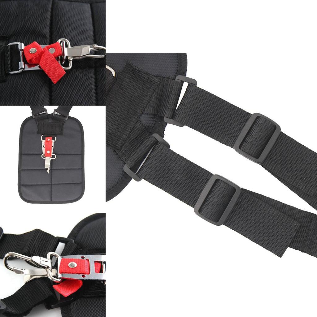 Ergonomic Double Shoulder Strap For Grass Trimmers Heavy-duty Secure Fit Brush Cutter Harness