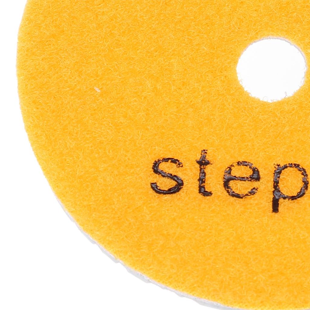 Reliable Polishing Pad Dry/wet 100mm 3 Step Polishing Pads