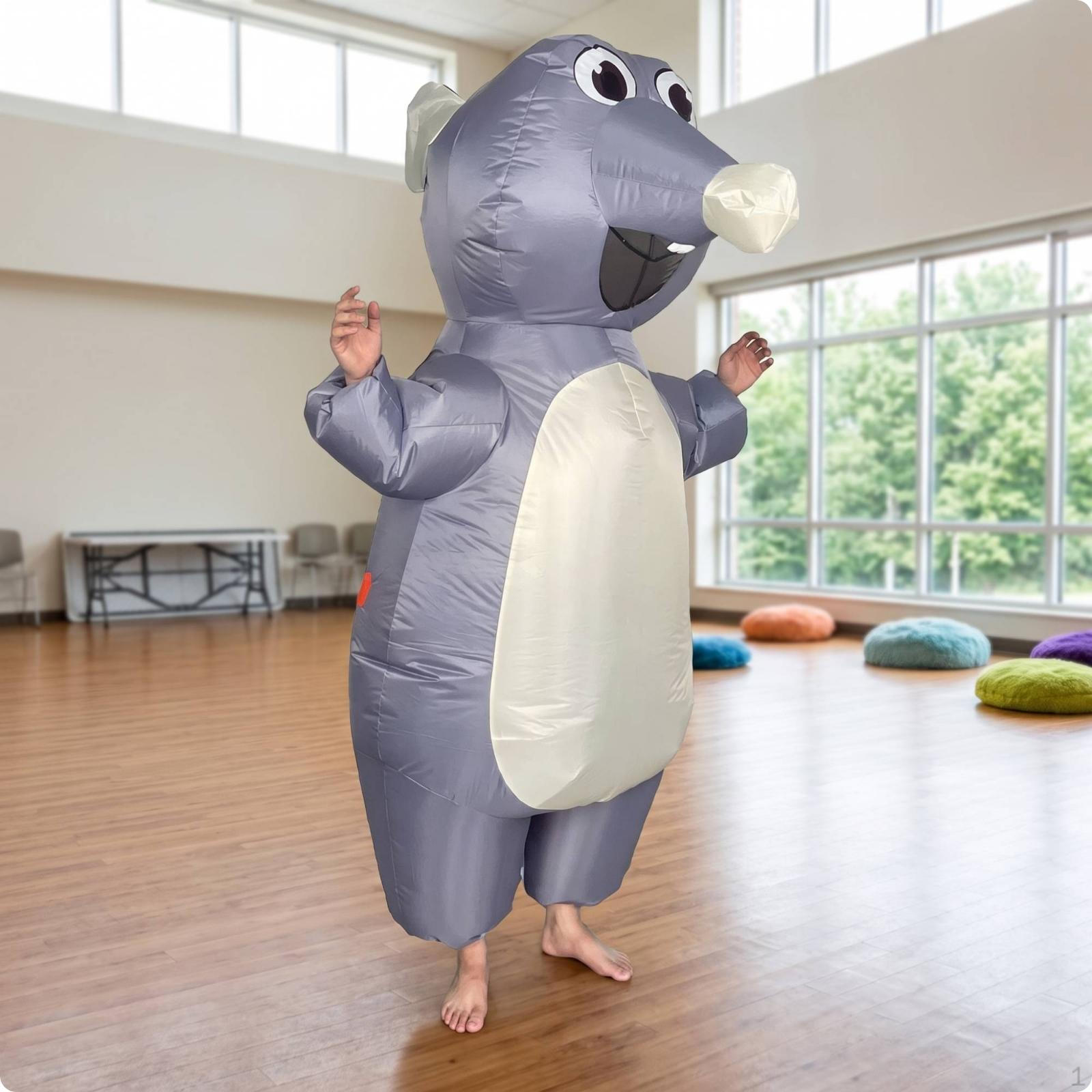 Cartoon FullBody Inflatable Suit for Adults