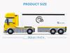 269Pcs City Express Container Truck Model Building Blocks Set Creative Delivery Vehicle Car Diy Educational Toy For Children
