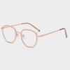 LOOKING4U NeoRetro B374 C1 Rose Gold Blue Light Blocking Glasses