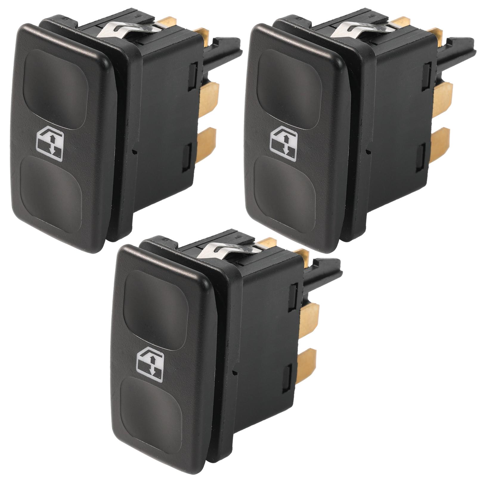 

1/3 шт. 191959855 Кнопка консоли переключателя управления электрическим стеклоподъемником для VW Caddy Jetta Polo 6N Golf GOLF MK2 1985-1992 GTI 6K0959855A 3x