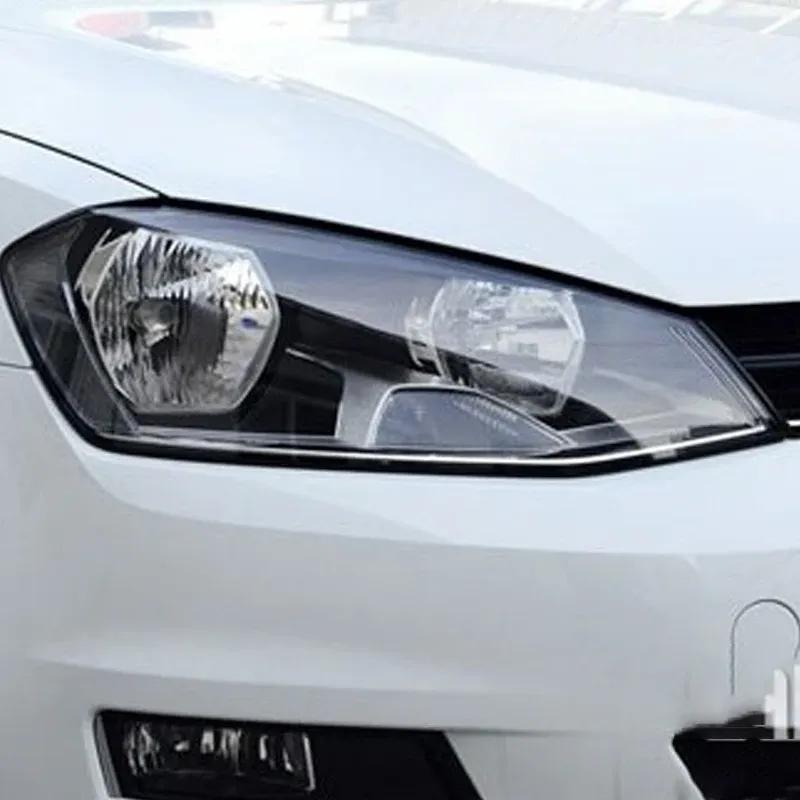 For Volkswagen VW Golf 7 MK7 GTI 2014-2017 Auto Headlamp Clear Glass Lamp Shell Lens Car Headlight Lampshade Transparent Cover