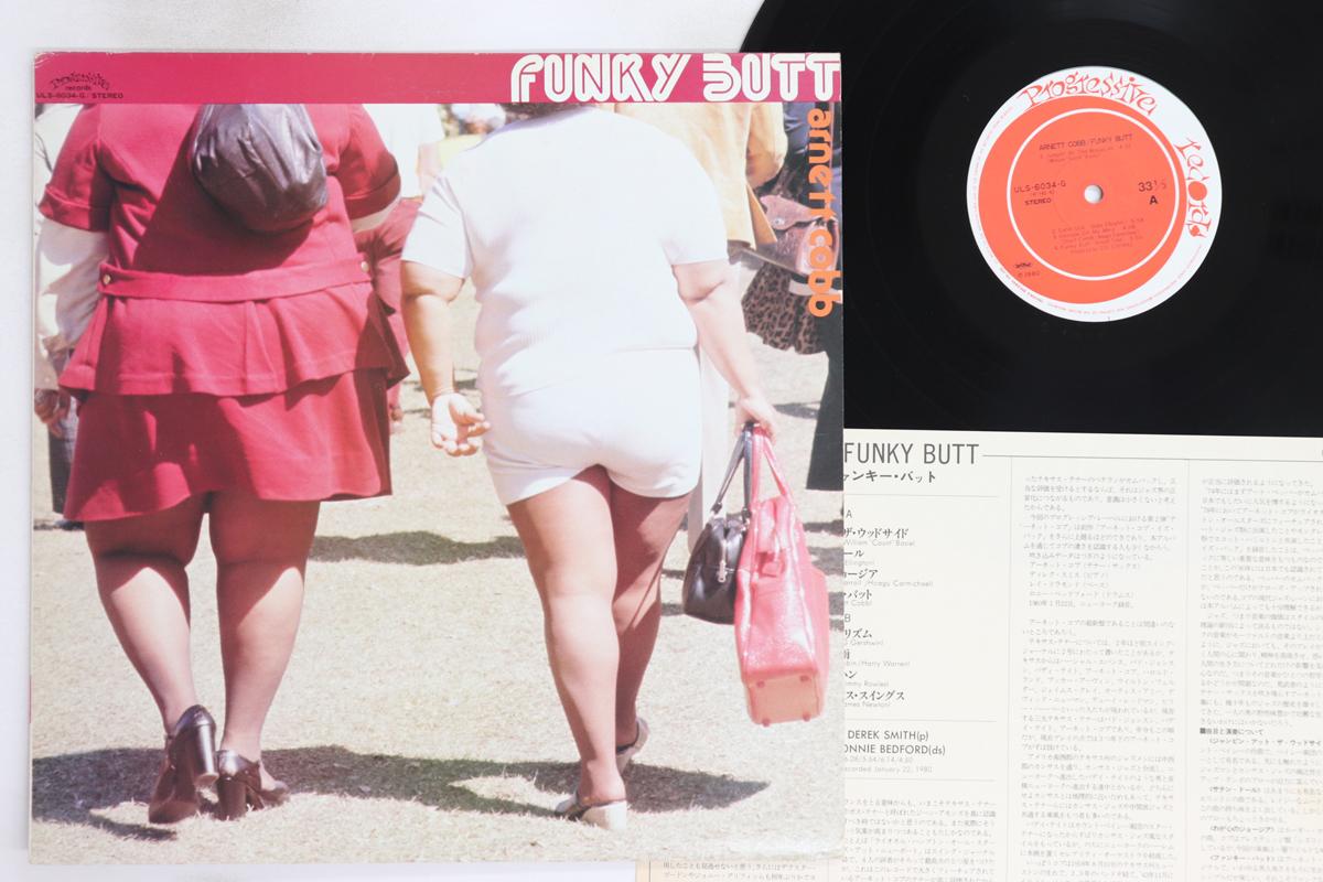 

LP Record ARNETT COBB - Funky Butt ULS6034G PROGRESSIVE 1980 Japan Jazz Used