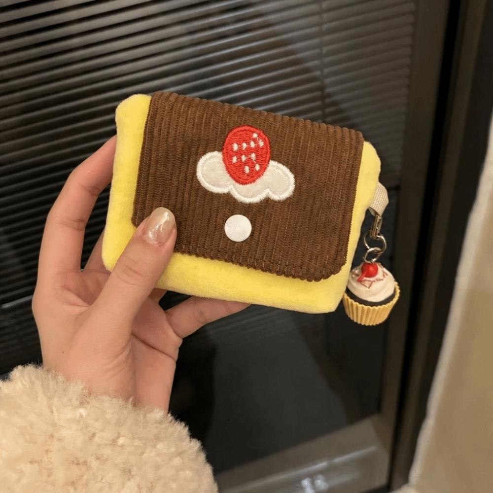 Portable CCD Cameras Bag Fluffy Texture Kawaii Sweet Style Storage Bag Women Carry-on Use