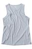 [super.natural] [sn] Supernatural P140 Everyday Tank Top, Merino Wool, Sweat-wicking, Quick-drying, Odor-resistant, Running & Training, Men's, Sky Gre