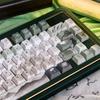 MAIMOOO Xiake Xing Tastenkappe Grün Chinesischer Stil Kalligraphie Aula F75/F99 Ajazz Mechanische Tastatur Angepasste Tastenkappe