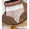 Women S Ice Silk Seamless Breathable Plus Size Underwear With Cotton Gusset