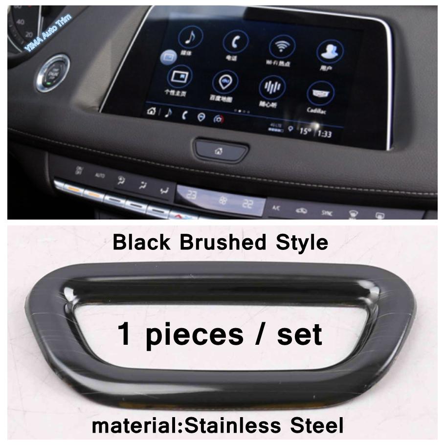 Car Console Warning Light Alert Push Button / Air Conditioning Outlet Vent Cover Trims Accessories For Cadillac XT4 -