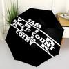 Sam and Colby Print Automatic Umbrella, 8 Rib Iron Frame, Plastic Handle, Suitable for Outdoor Travel &Daily , Ideal Gift
