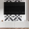 Samoprzylepny Panel Winylowy Z Nadrukiem Do Łazienki 120X60 Cm Geometryczny Wzór Marmurowy