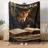 Custom Name "Hogwarts Castle Trilogy" Blanket for Couch & Bed, Plush Cozy Fuzzy Blanket Super Soft & Warm Blankets for Fall and Winter. 090891