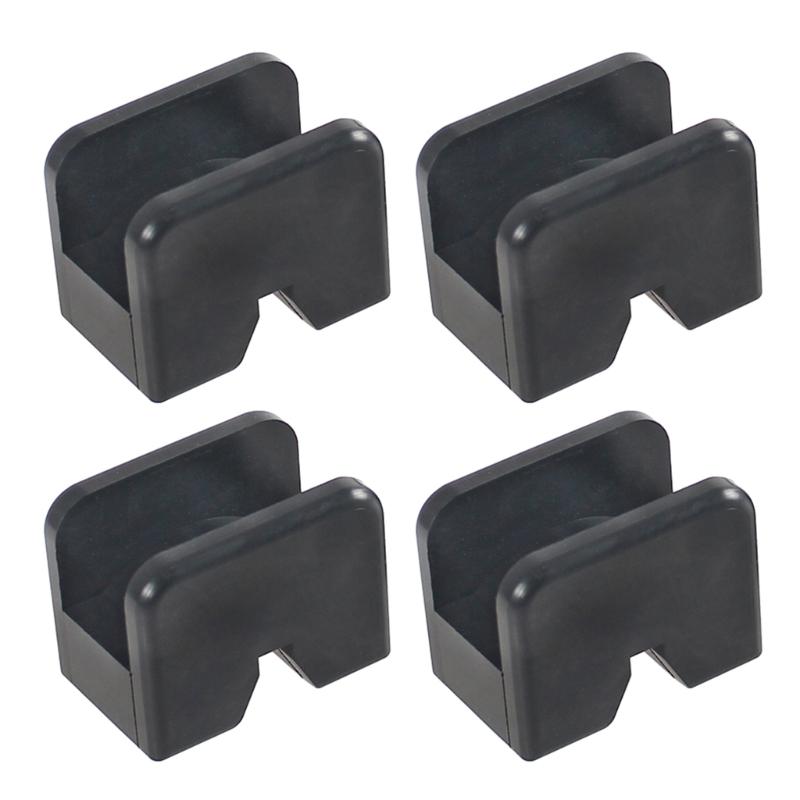 Rubber Slotted Jack Stand Pads Pinch Weld- Jack Adapter Car Lift Pinch Block Easy Installs Suitable for 2 to 3 Tons Jack