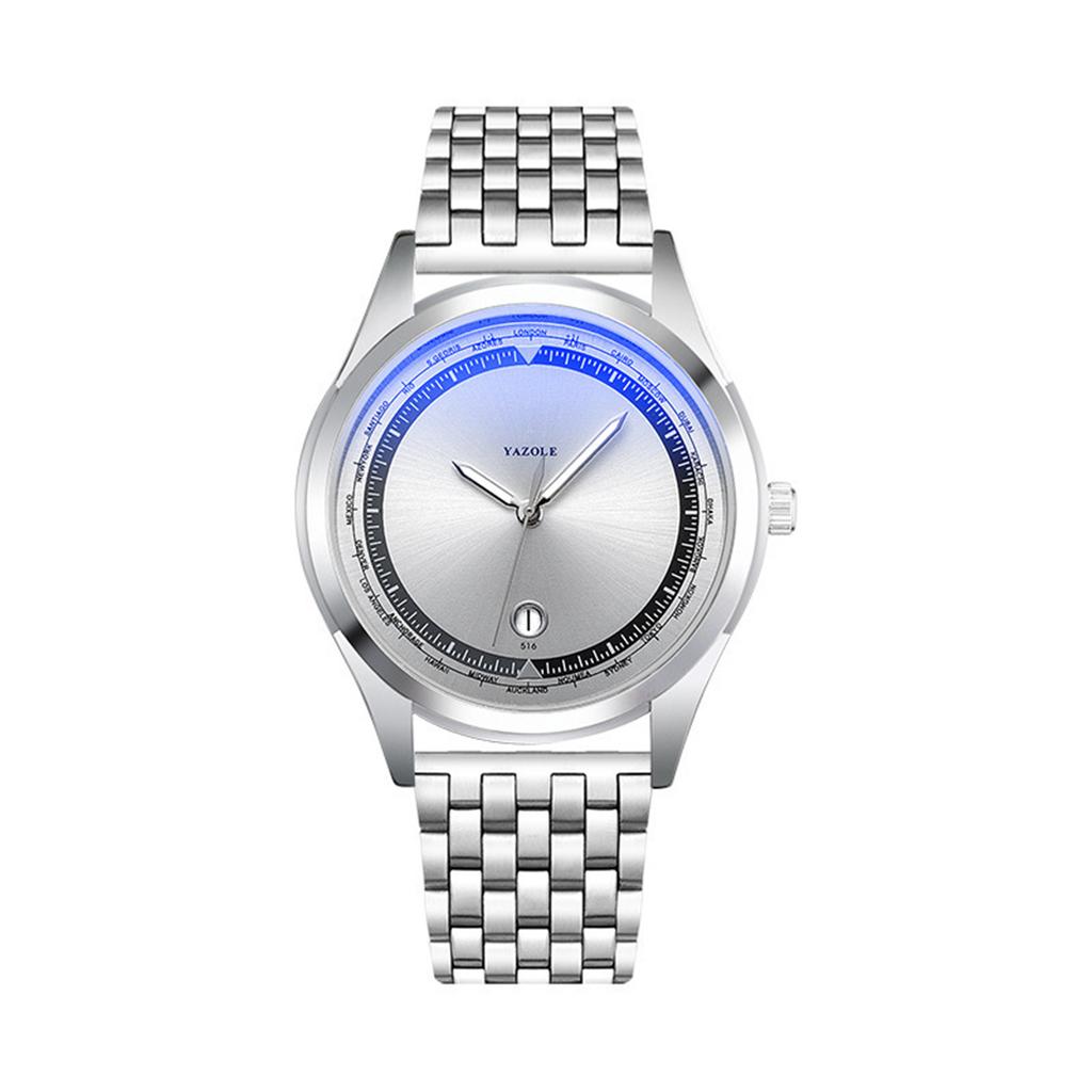 Men's Waterproof Luminous Running Alarm Clock Watch