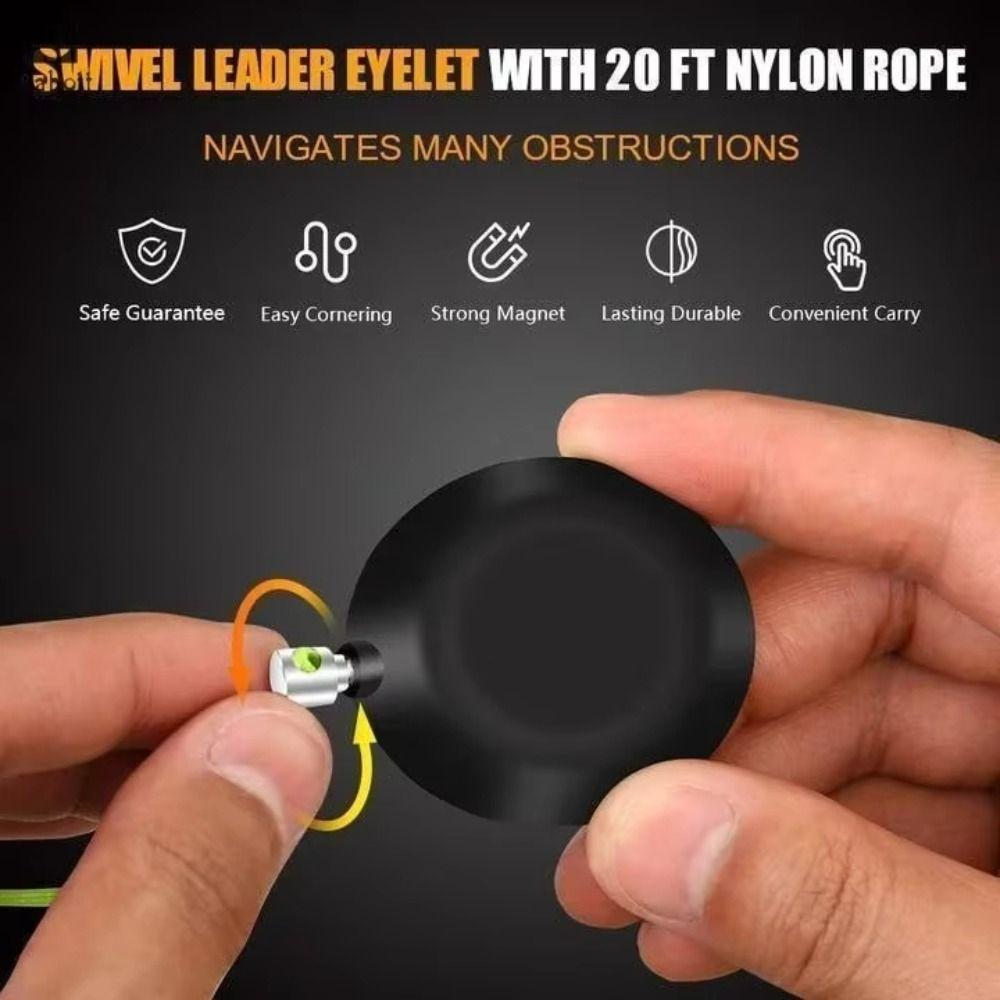 Durable Wire Pulling Tool Magnetic Electrician Tool Hand Tool Nylon Pipe Conduit  Wall Fishing