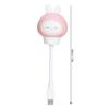Cute Animal Shaped Night Light USB LED Soft Cartoon Baby Nursery Sleeping Lamp Kid Gift