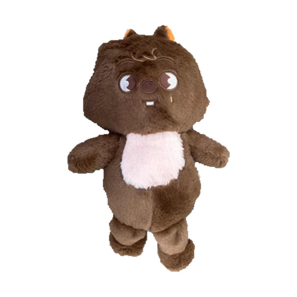 Plush Duck Stuffed Animal Soft Toy with Embroidered Details for Children and Toddlers Huggable Doll for Boys and Girls Nursery Bedroom Decor Gift