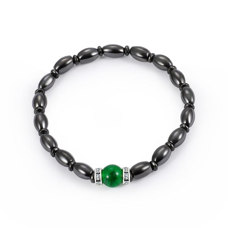 SUNMUCH Magnetic Bracelet Hematite Stone Therapy Health Care Bangle Unisex SUNMUCH Magnetic Bracelet Hematite Stone Therapy Health Care Bangle Unisex