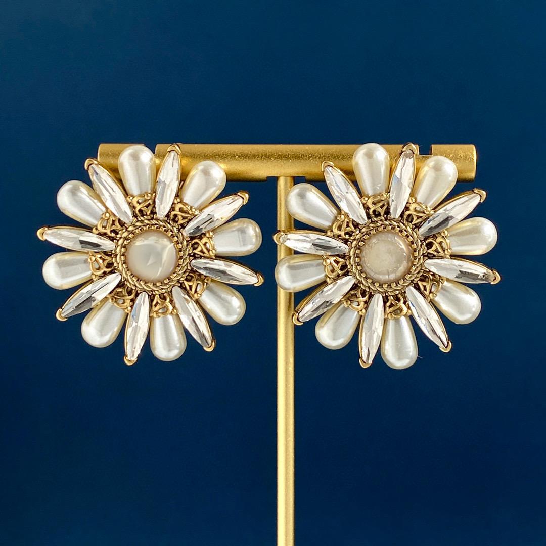 

2023 Горячий Бренд Винтажные Серьги Роскошные Украшения для Женщин Модный Дизайнер Серьги-Капли Высокое Качество Женские Вечерние Клипсы-Серьги гвоздики