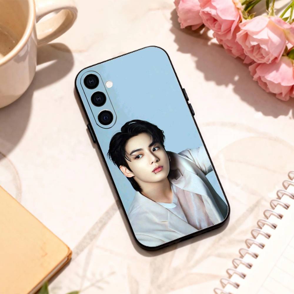 cool K-Kpop J-JungkookS phone Case For Samsung Galaxy A73,A72,A71,A70,A53,A52,A51,Others Soft Black Shell
