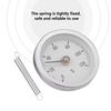 6300CMm Waterproof Dustproof IP55 Bimetal    Thermometer for Pipe  S, Oil Power Plants
