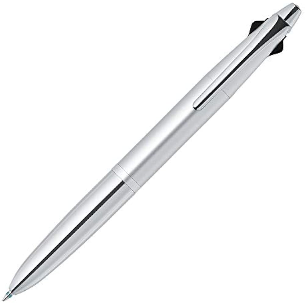 Zebra 3 Color Ballpoint Pen Filare 3C 0.7 mm Silver P-B3A12-S
