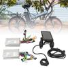 Electric Bicycle Bike Brushless Motor Controller 24V 36V 48V 500W 25A M6C LCD Display Dual Drive Controller Kit