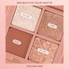 3CE Mini Multi Eye Color Palette E Second Pair Eyeshadow 4 Colors Pink Brown