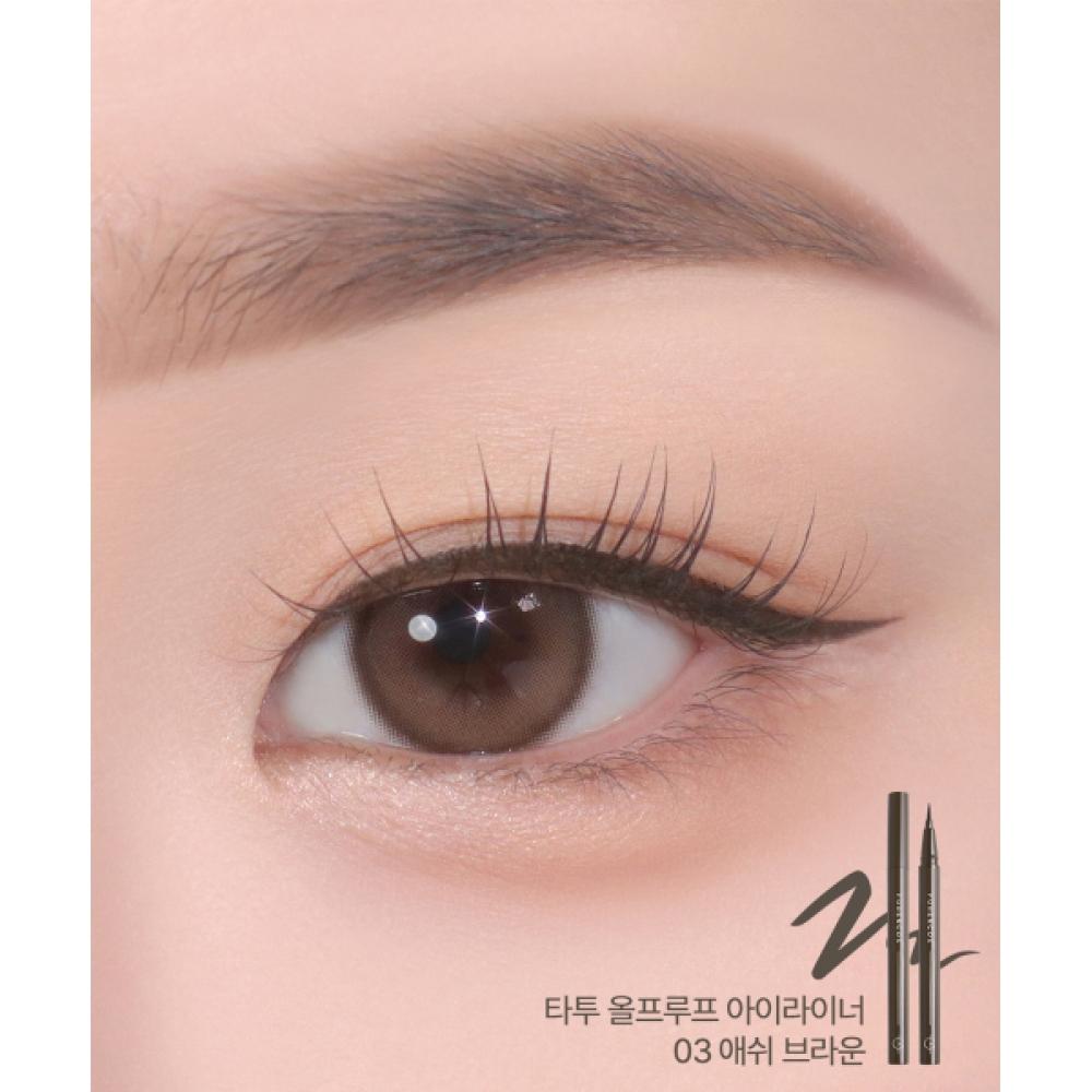 Forencos [2er-Pack] Tattoo-All-Proof Eyeliner 4 Farben