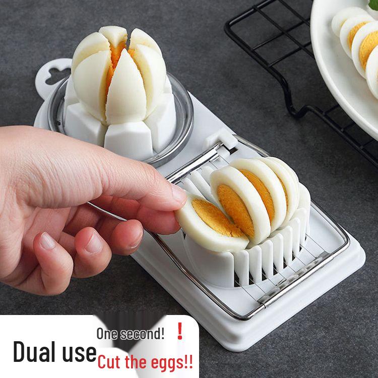 Two-in-One Egg Slicer and Cutter 