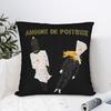 Angina di Petto Musica Metal Federe Quadrata Poliestere Cuscino da Stanza Copricuscino Decorazione Creativa per la Casa 45*45