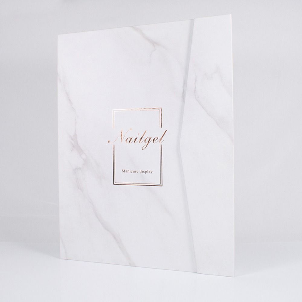 Space Saving Magnetic Nail Display Book Large-capacity Nail Art Storage Picture Frame Home Decor