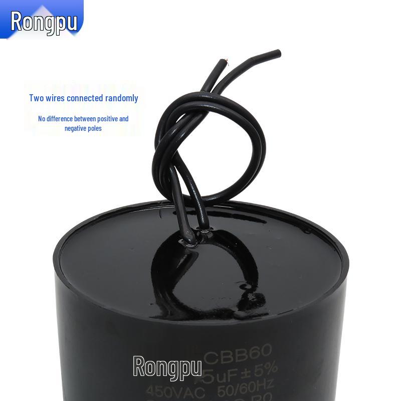 CBB60 Stainless Steel Oil-Immersed Water Pump Capacitor (30-70UF, 450V)