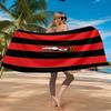 Afc Bournemouth Crest Beach Towel Microfiber Beach Towel, Lightweight and Quick-Dry, for Summer Travel, Swimming Pool Fan Birthday Gift