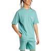 adidas SS25 Dog Soccer Patch Pocket T-Shirt Men Tops Powder-Green JL9235