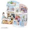 Takara Tomy Talking Grand Maison Pretend Play Toy for Ages 3 and Up Licca-chan Auto-Lock Two-Story Dress-Up